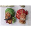 Image 2 : (4) Bosson Chalkware Heads