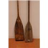 Image 2 : *(2) Wooden Oars - 46" and 51"