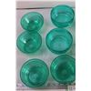 Image 2 : Vintage 1986 Majestic Teal beehive  Acrylic Bowls