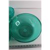 Image 4 : Vintage 1986 Majestic Teal beehive  Acrylic Bowls