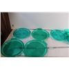 Image 5 : Vintage 1986 Majestic Teal beehive  Acrylic Plates, Trays and Cups