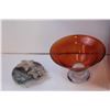 Image 3 : Floating Candle Holder+ 12' Red Hurricane Candle Holder
