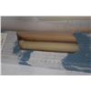 Image 3 : Roller Blind (unknown Length NIB) - Sm Curtain Rods - Butterfly Material
