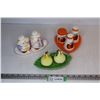 Image 1 : (3) Vintage Salt & Pepper Shakers