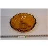 Image 1 : Amber Glass Bowl