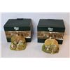 Image 4 : (2) Lilliput Lane Home Decor Ornaments