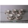 Image 1 : (5) Royal Albert Tea Cups and Saucers - Lavender Rose