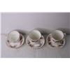 Image 4 : (5) Royal Albert Tea Cups and Saucers - Lavender Rose