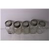 Image 4 : (5) Assorted Mason Jars