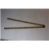 Image 2 : Vintage Wooden Folding Yard Stick