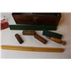Image 2 : Small Tool Box of Vintage Screw Driver Bits - Ruler