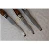 Image 2 : (3) Vintage Wooden Handled Chisels