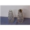 Image 3 : Glass Salt & Pepper Shakers - Cup