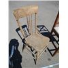 Image 2 : **(2) Wooden Chairs