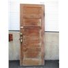 Image 2 : **Vintage Wooden Door With Hardware 32 x 79 1/2