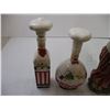 Image 2 : Pair of Oil and Vinegar Bottle + Decor Bunny