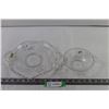 Image 1 : Glass Tray + Glass Bowl