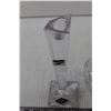 Image 2 : Crystal Candle Holder + Cut Glass Jug