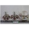 Image 1 : (2) Bayreuth Candle Holders + Royal Standard Tea Cup and Saucer