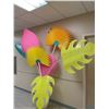 Image 1 : *Large Decorative Plastic Palm Tree with Vase - 37" (Pick-up preferred)