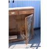 Image 6 : **Vintage China Cabinet with Glass Door - 12" x 39" x 49"