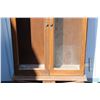 Image 3 : **Wooden Gun Cabinet - 71" (Missing One Glass Mirror)