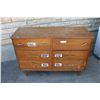 Image 1 : **Wooden Dresser - 16" x 43" x 32"