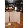 Image 1 : *Retro Inspired Floor Lamp with Marble Base - 54" Working