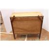 Image 7 : *Antique Dresser with Mirror on Castors - 17" x 38" x 35"