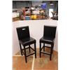 Image 1 : *(2x Bid Price) (2) Padded Bar Stools - 29"