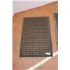 Image 3 : *(2) Outdoor Rubber Floor Mats - 23" x 35"