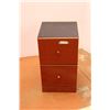 Image 1 : *Two Drawer Nightstand - 15 1/2" x 16" x 27"