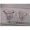 Image 1 : (2) Fire King Measuring Cups