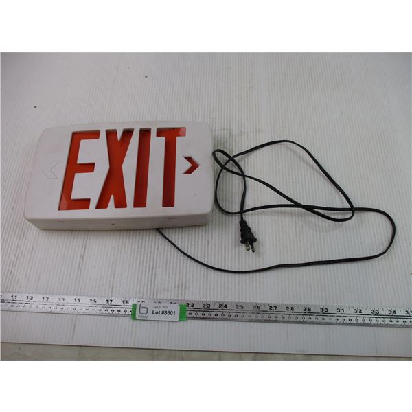 EXIT Sign (Working)