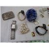 Image 2 : Belt Buckle, Watch, Keychains, and Costume Jewellery