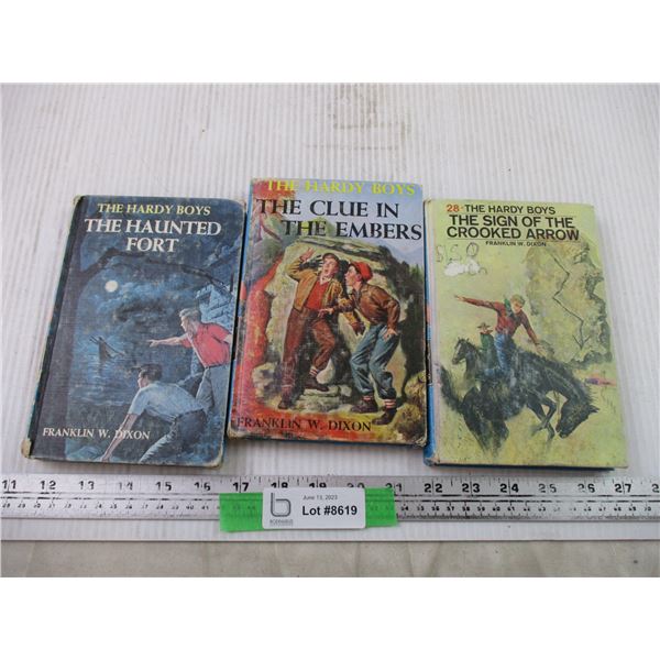 (3) Hardy Boys Novels (1960's)