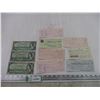 Image 1 : (3) Canadian one Dollar Bills (1954 and 2-1967) +(7) Check Slips