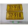 Image 1 : Pair of 1967 Saskatchewan License Plates