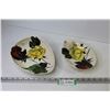 Image 1 : (2) Royal Staffordshire Dishes - Clarice Cliff Design