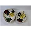 Image 7 : (2) Royal Staffordshire Dishes - Clarice Cliff Design