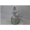 Image 2 : Early Pressed Glass Vinegar Cruet - Glass Sugar Bowl