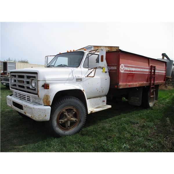1979 GMC 7000 3 Ton Grain Truck with Roll Tarp - VIN No. T17DB9V575771