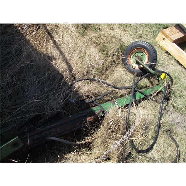 (2) Scrap Metal Items with Wheels + Hydrolic Rams