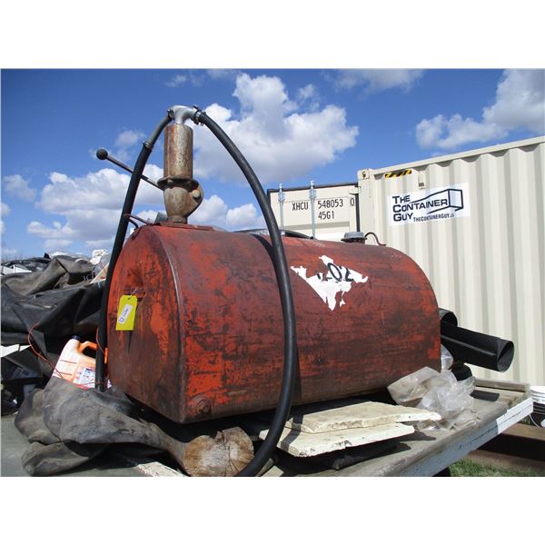 Fuel Slip Tank (Est. 250-500 Gallons)