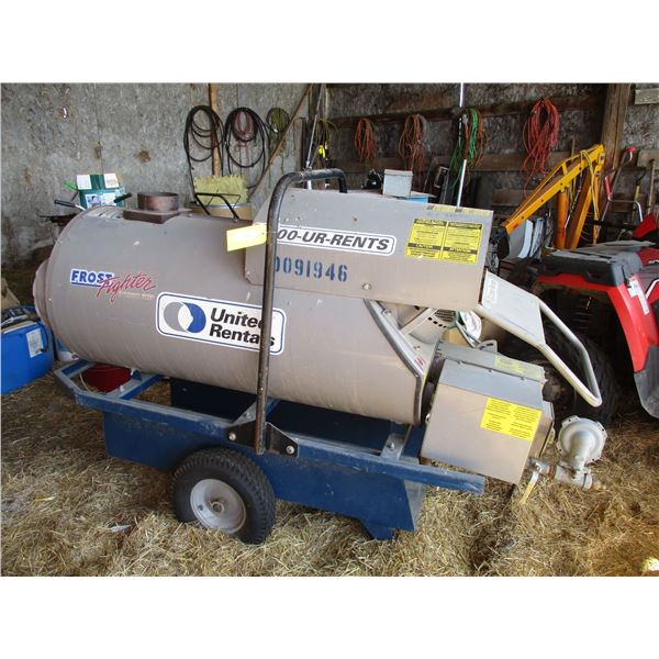 Frost Fighter Construction Heater - Indirect Fired Serial No. 12080073PN