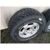 Image 2 : (4x Bid Price) 4 Goodrich Tires and 6 Bolt Rims LT26575R16