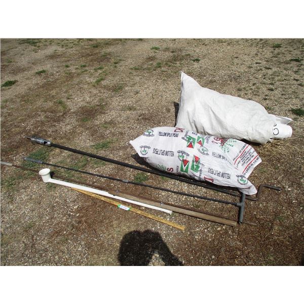Grain Probe, Grain Scoop, Misc. Bags