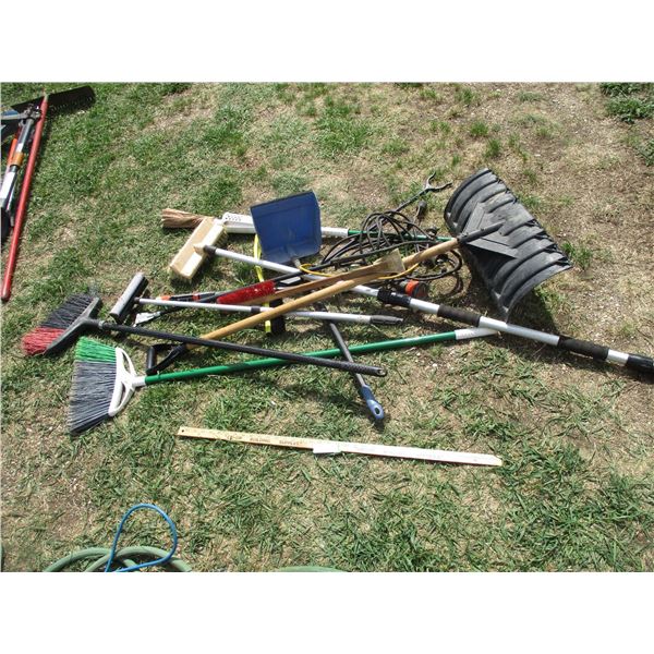 Water Wands, Squeegee, Broom, Cord, Misc.