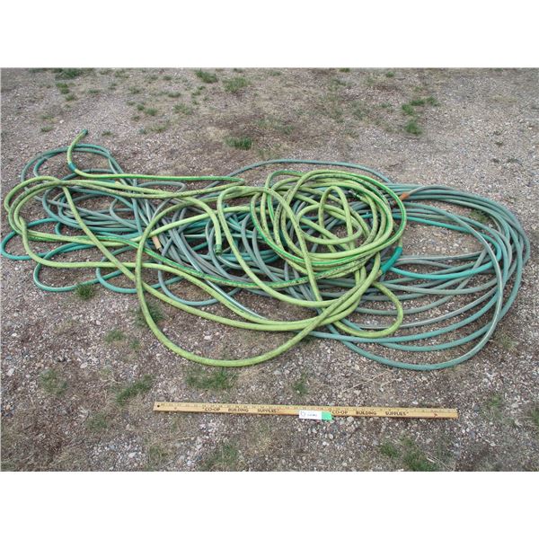 Water Hoses (1 Plastic, 1 Rubber)