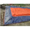 Image 2 : Orange and Blue Tarp (18ft x 9 ft)